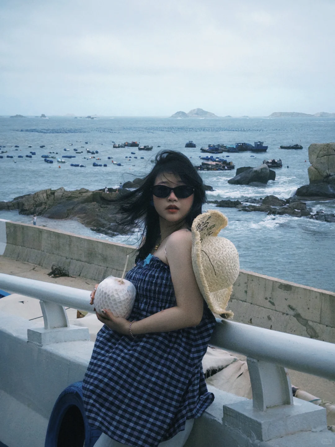 微胖这样穿也太出片了吧/海边穿搭?️