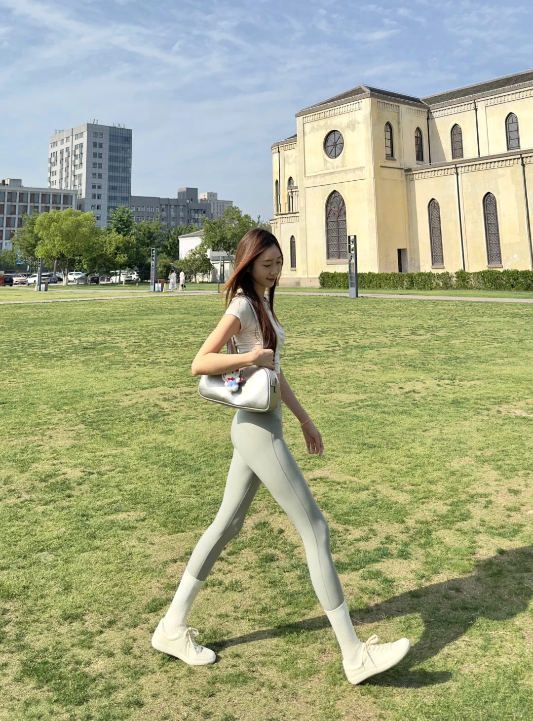 176/55 高个子的夏日leggings穿搭～