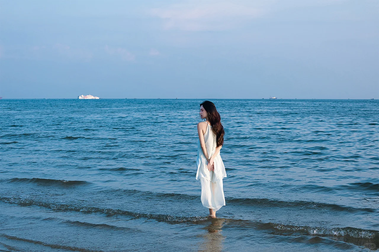 海边不露脸可以这样拍，也太有氛围感了吧