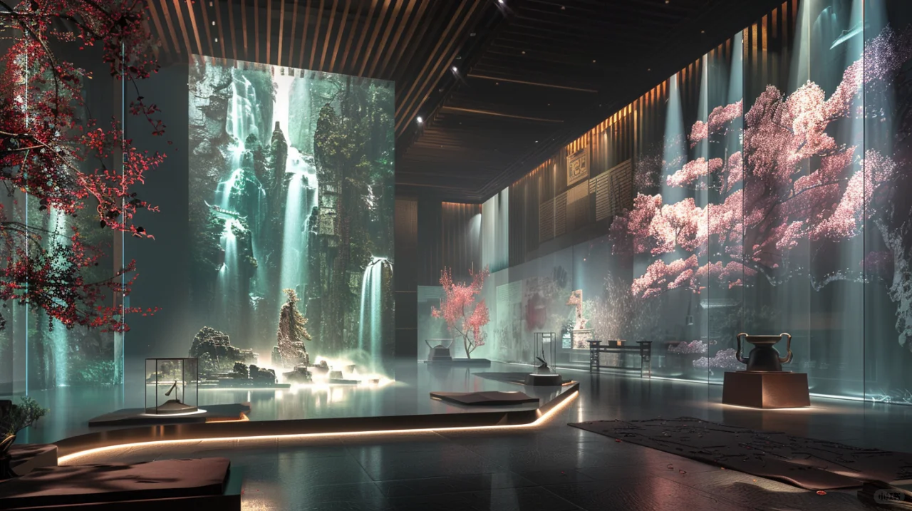 壮丽三峡体验展