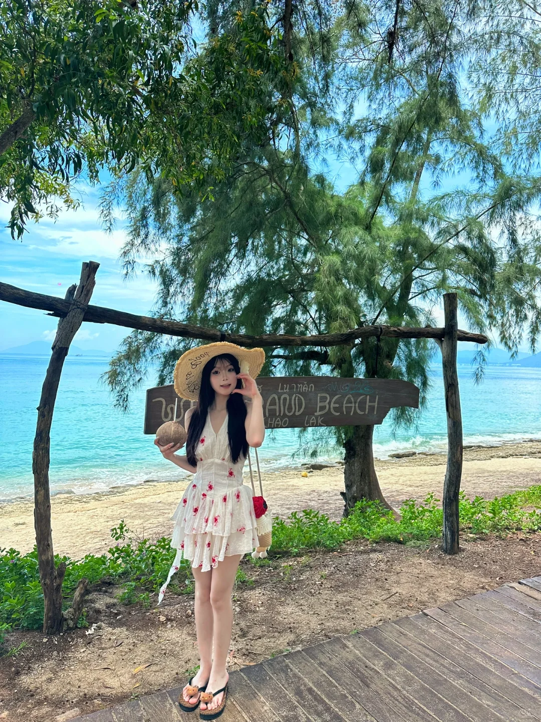 ootd｜拍照巨出片的海边度假穿搭?️???