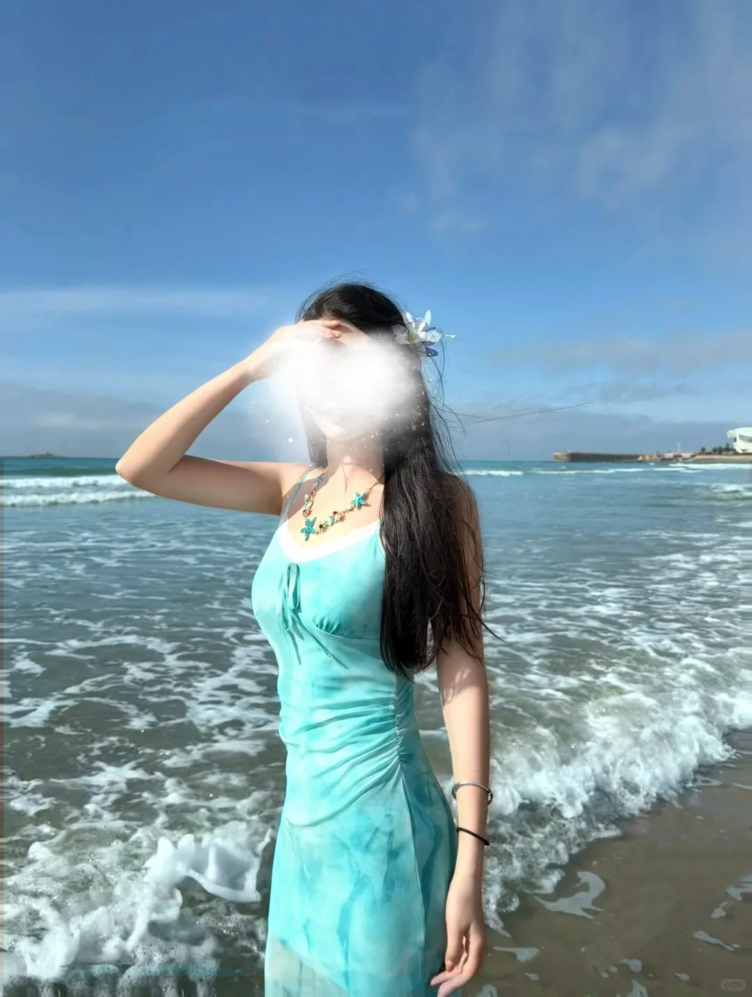 海边战裙?