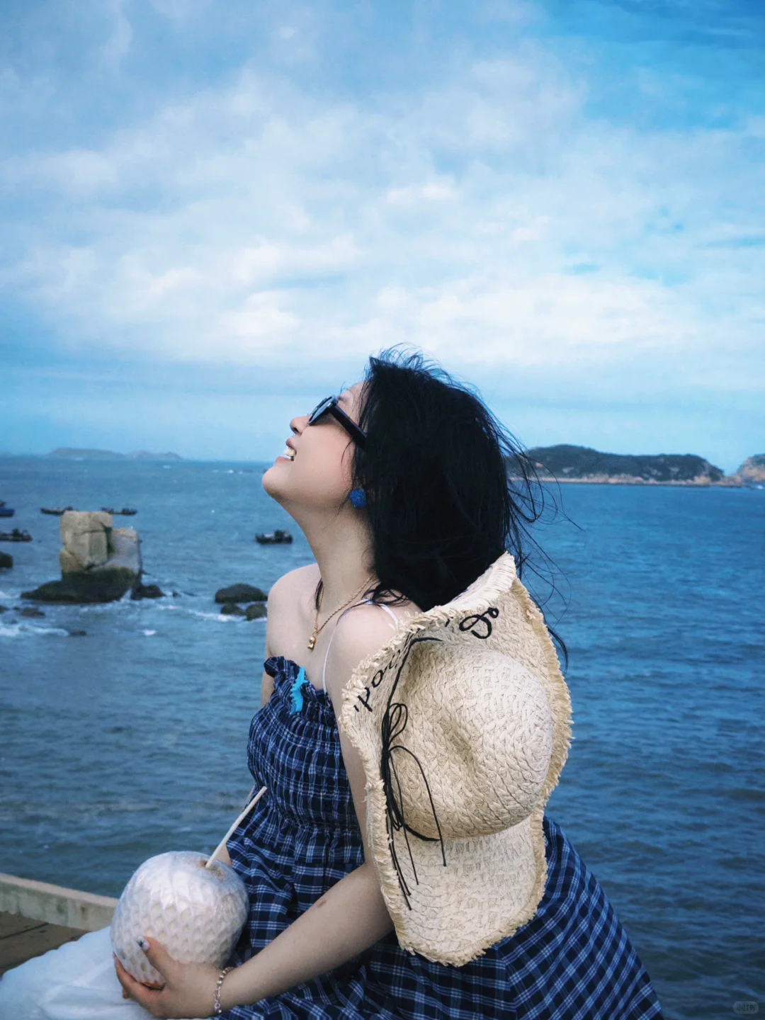 微胖这样穿也太出片了吧/海边穿搭?️
