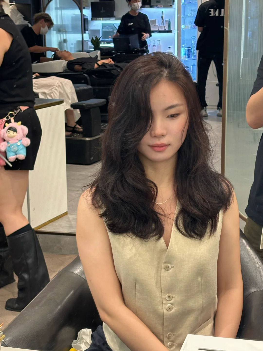 烫卷发咯！从直女到熟女只要这一步