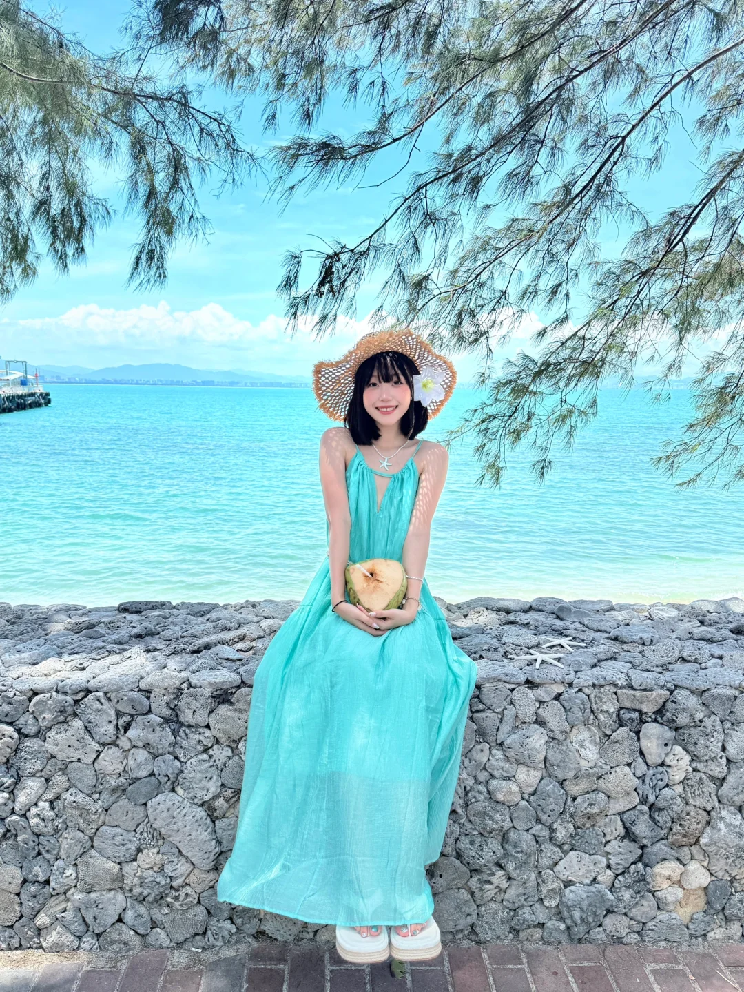 6.19三亚实况☀️西岛真有让人变漂亮的魔法！！