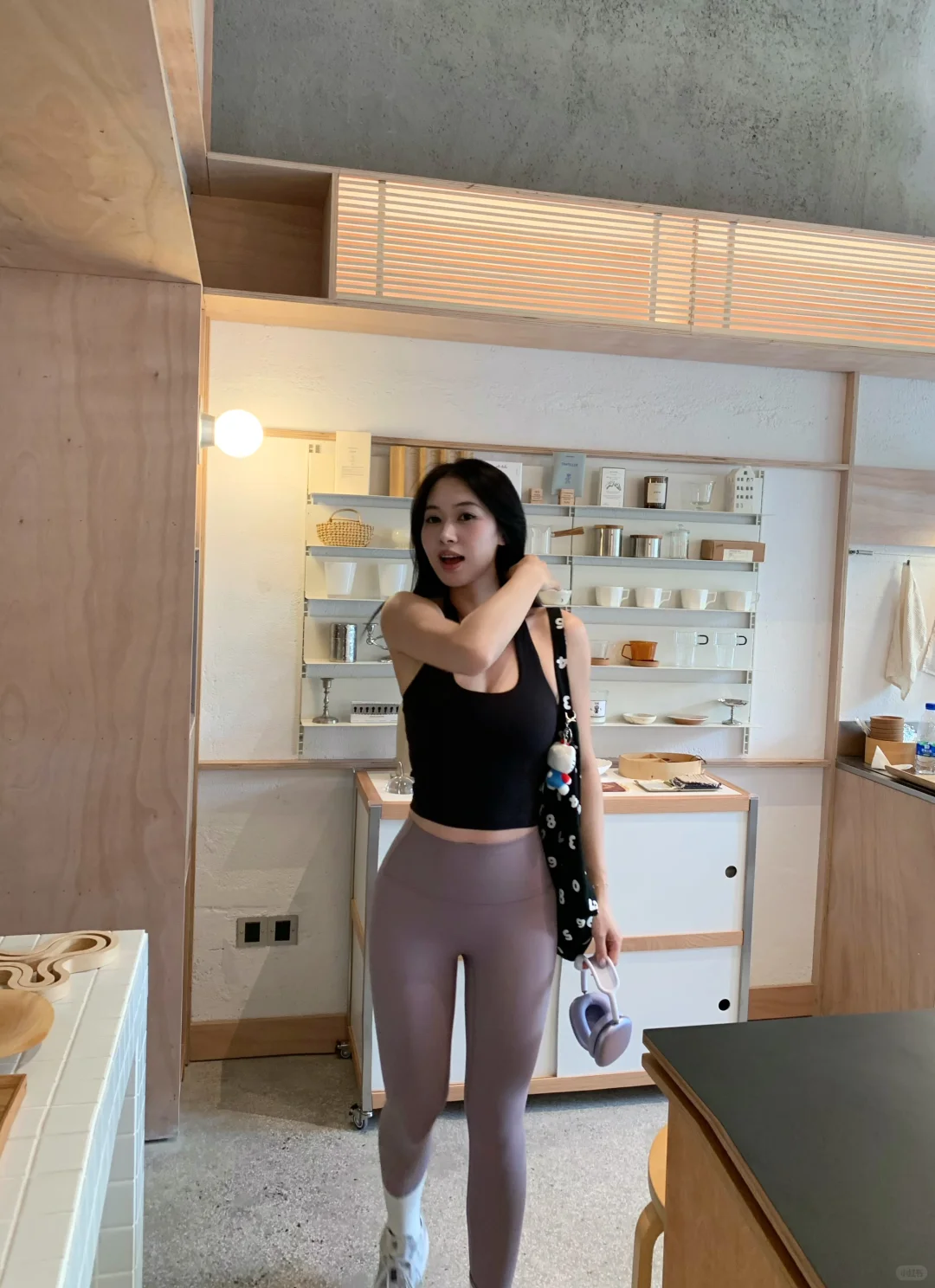 挑战只穿瑜伽服出门Day62｜一些快乐的瞬间