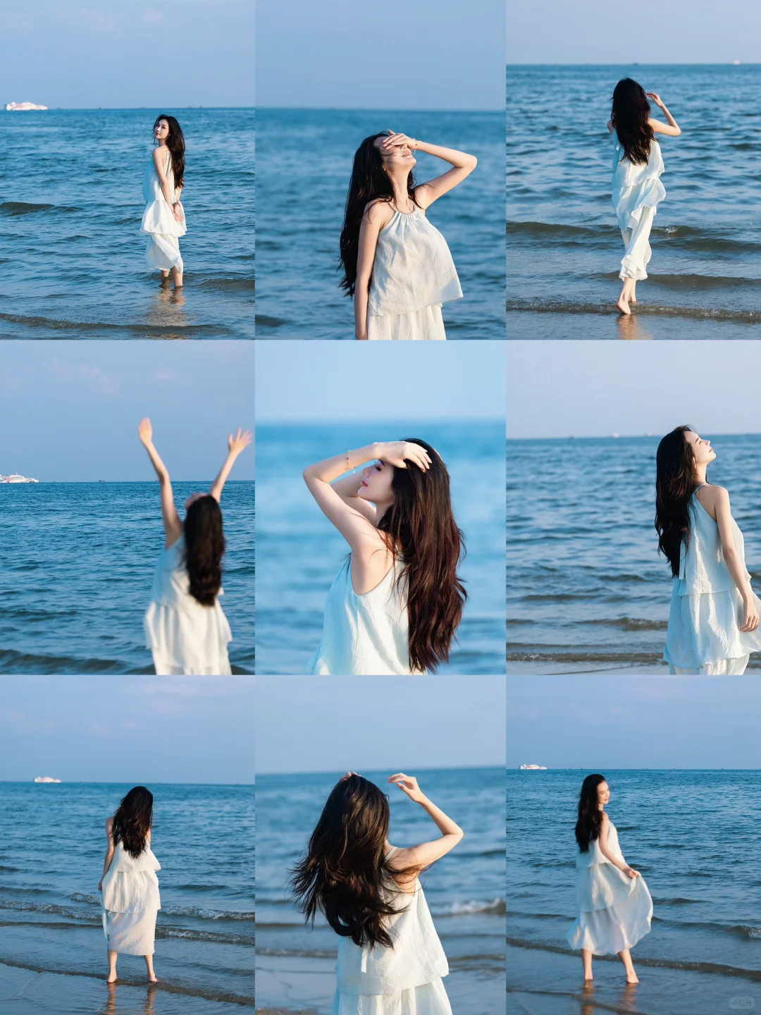 海边不露脸可以这样拍，也太有氛围感了吧