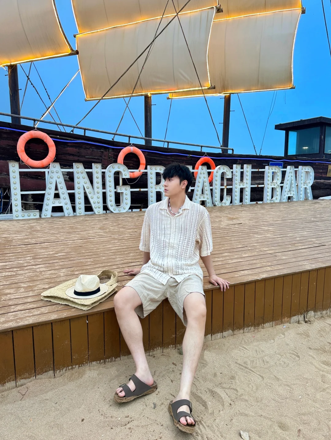 OOTD｜?️海边沙滩氛围感穿搭拿捏了