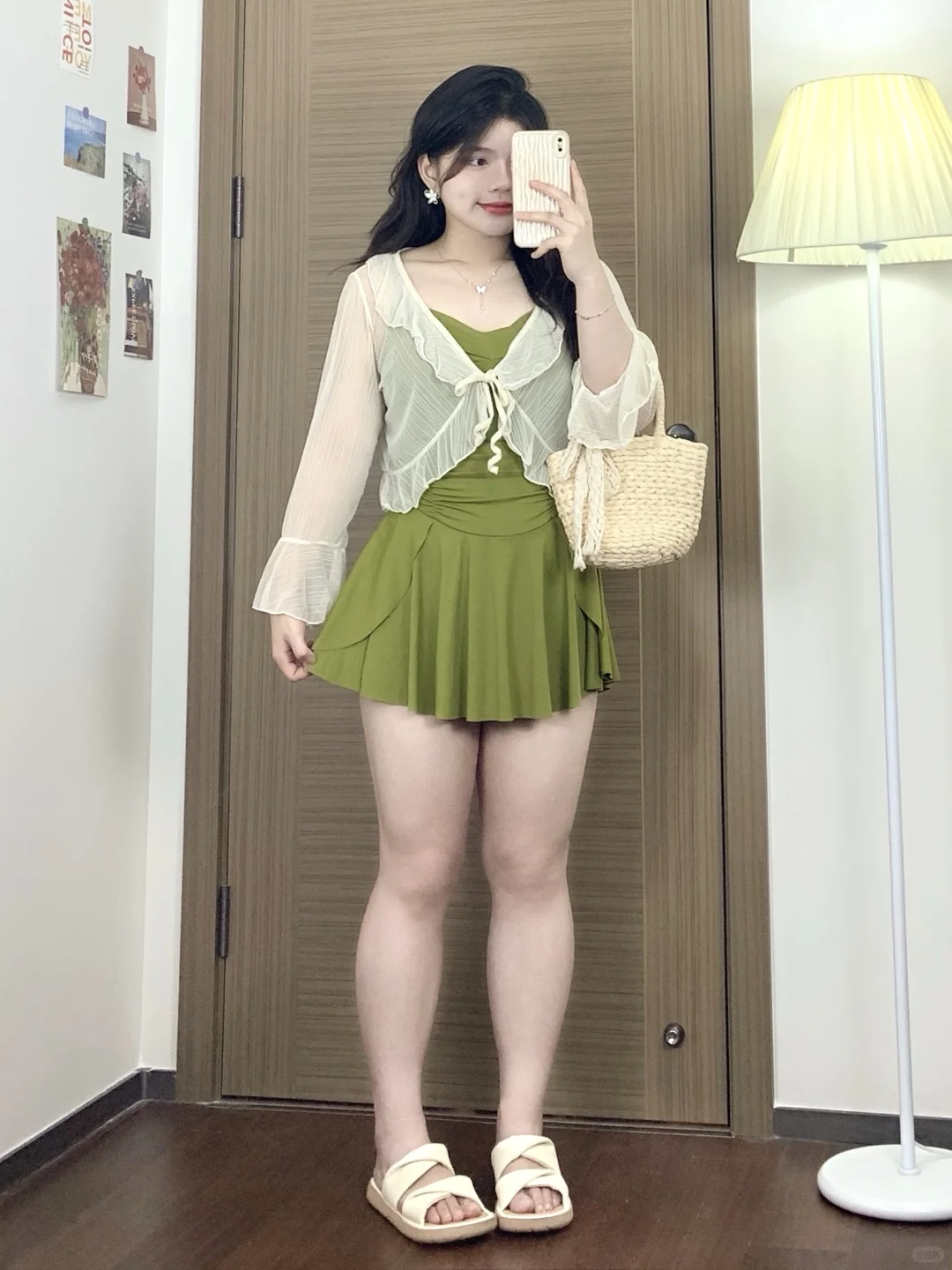 153cm115斤|显瘦又好看?微胖甜美泳衣合集