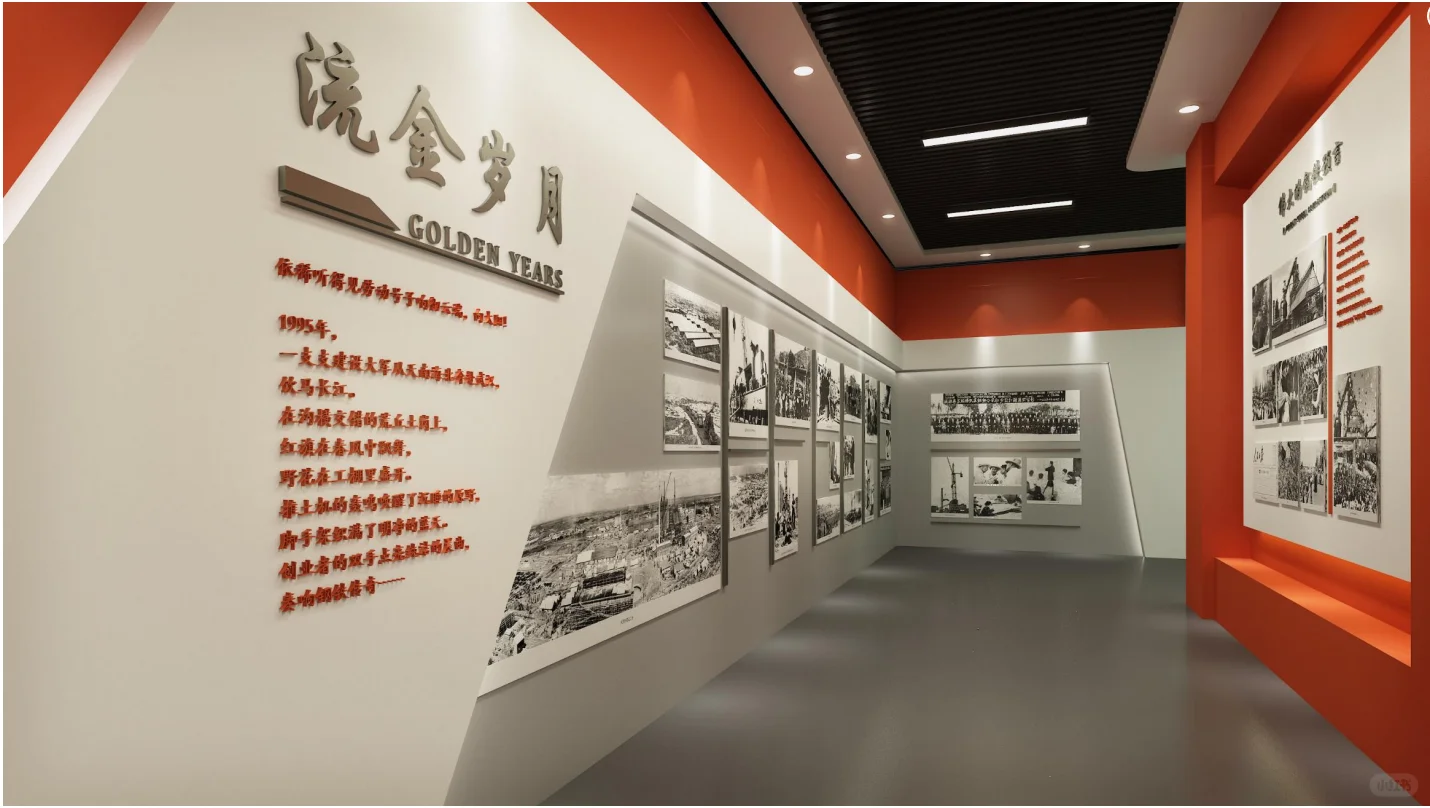 走进钢铁记忆展馆