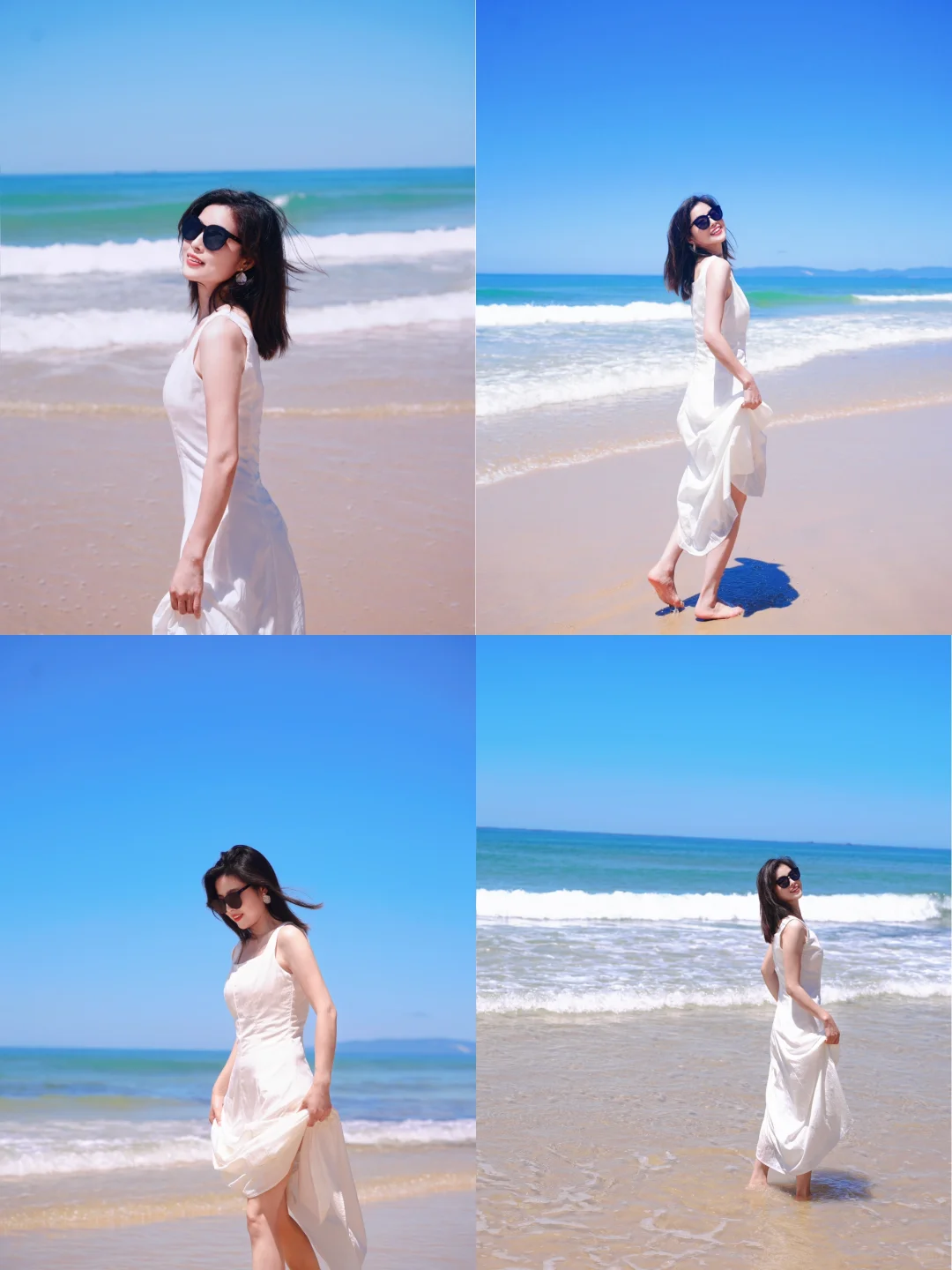 海边穿什么颜色的衣服最出片