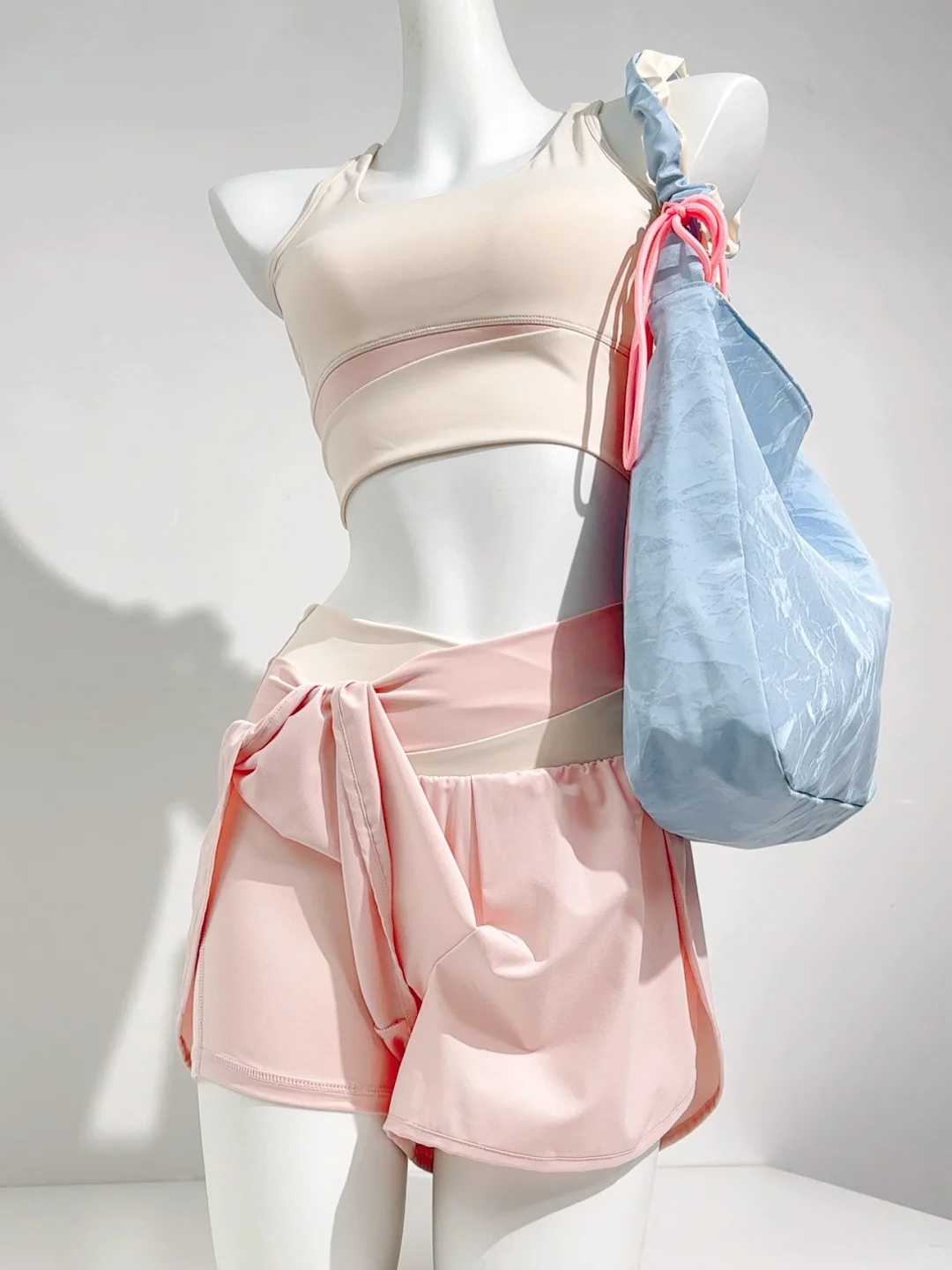 ?粉系瑜伽服还蛮好看的?49是仙女的战袍