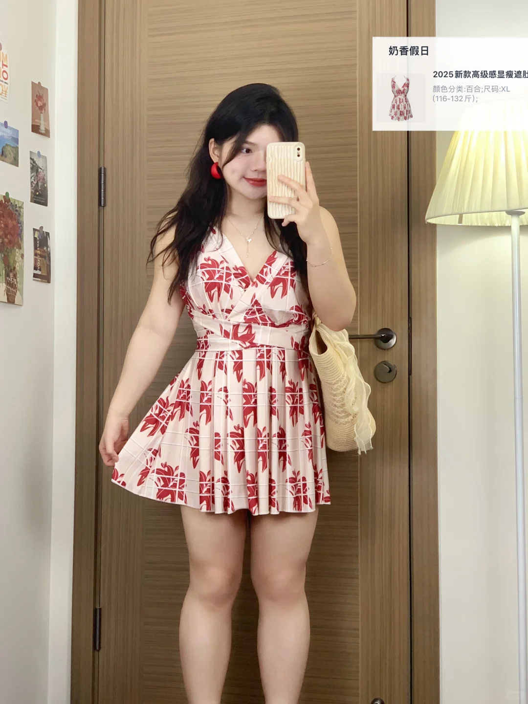 153cm115斤|显瘦又好看?微胖甜美泳衣合集