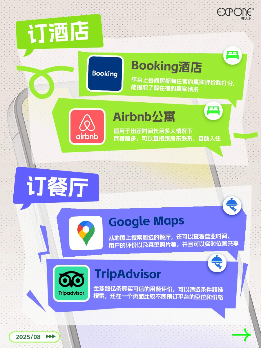 会展人出差必备APP清单?