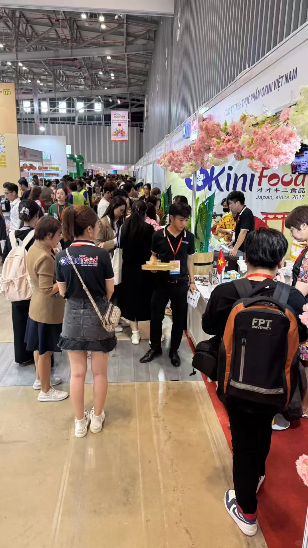 胡志明食品工业展，4月16-19日，这人气?