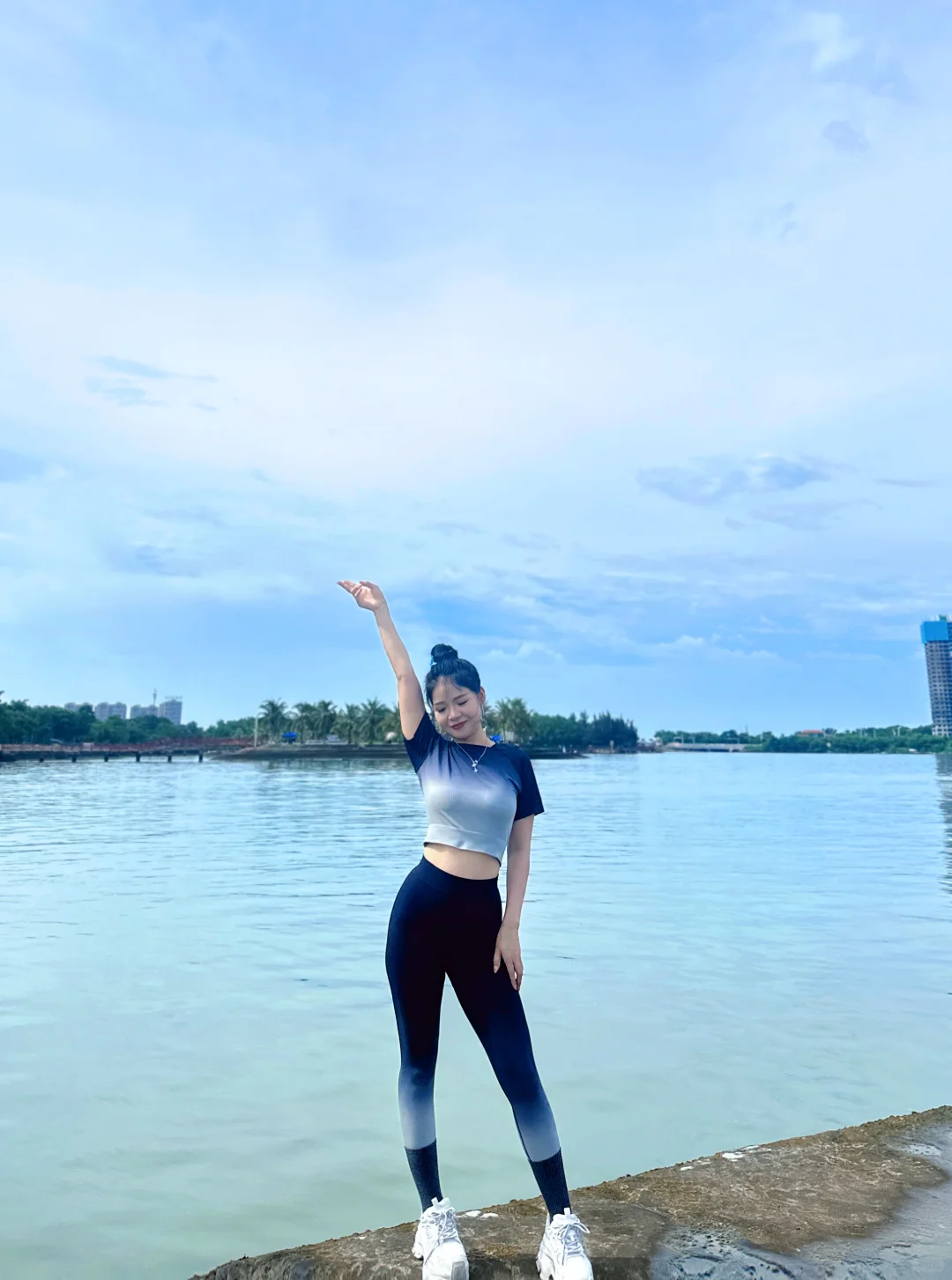 广东的夏天正在海上进行着✌️