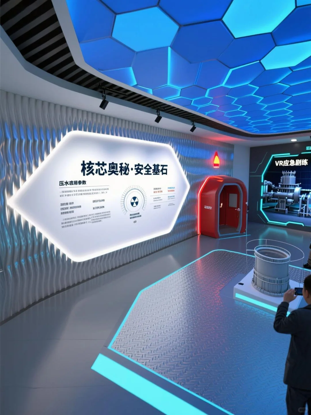 ⚛️徒手拆核反应堆！华能核电展厅跪了