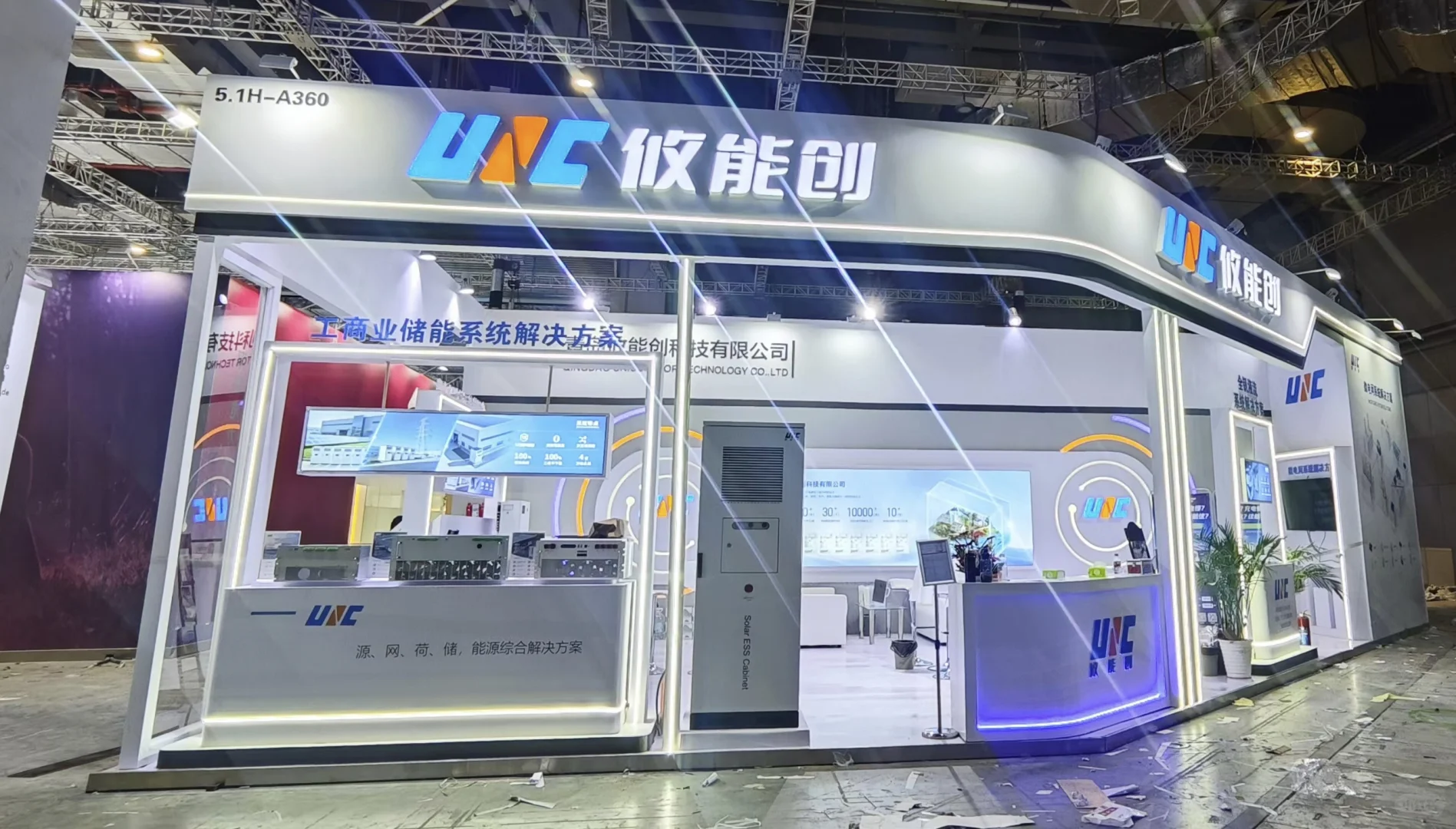 展会展台现场图来喽！??后有工厂实景