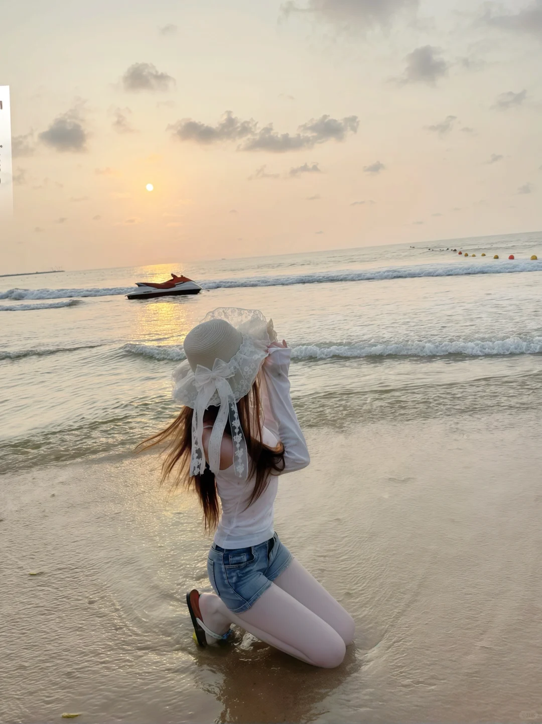 听海浪声和心跳的频率契合₊⁺?₊⁺?⋆⁺₊? •*