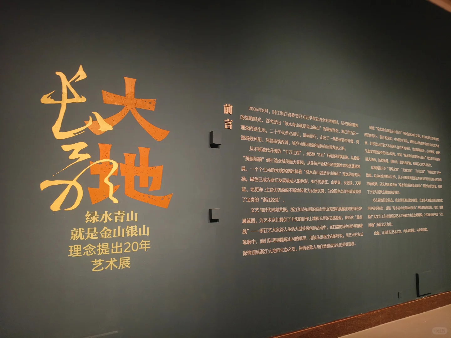今天去浙江展览馆看我的孩儿们?