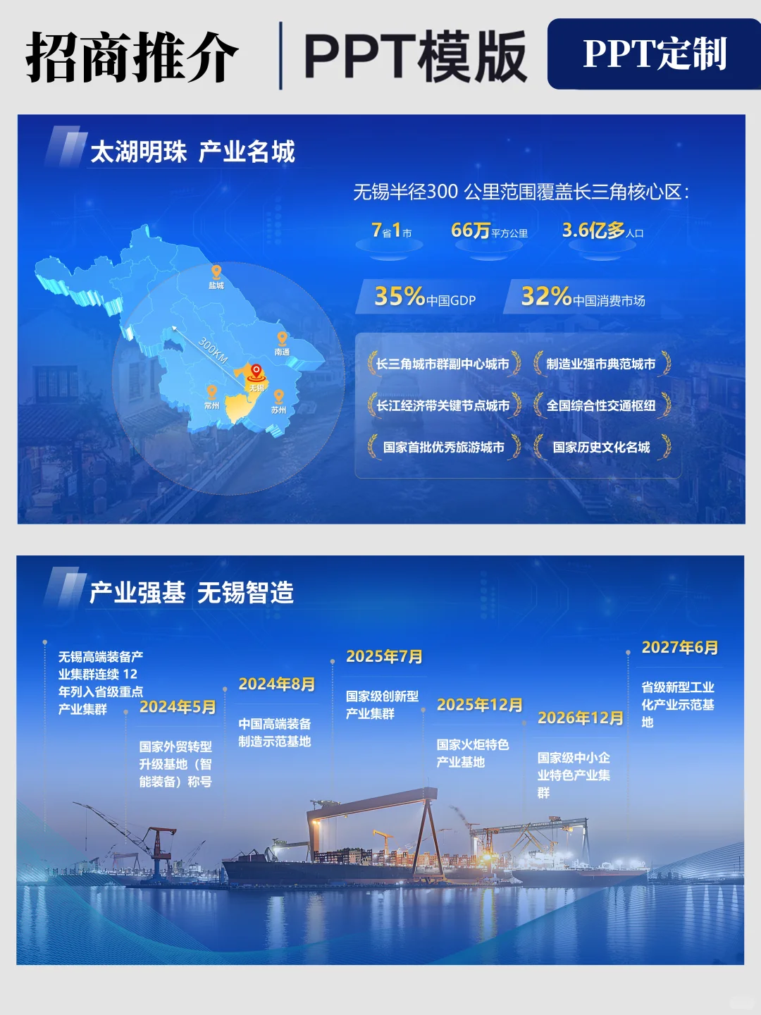 周一啦！又开始了我的招商ppt制作历程