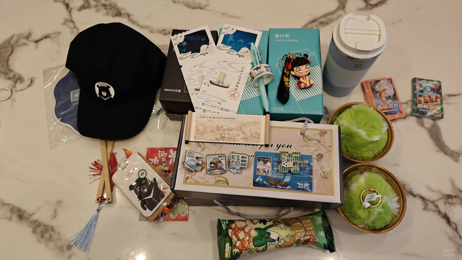大运河文化旅游博览会薅了一堆