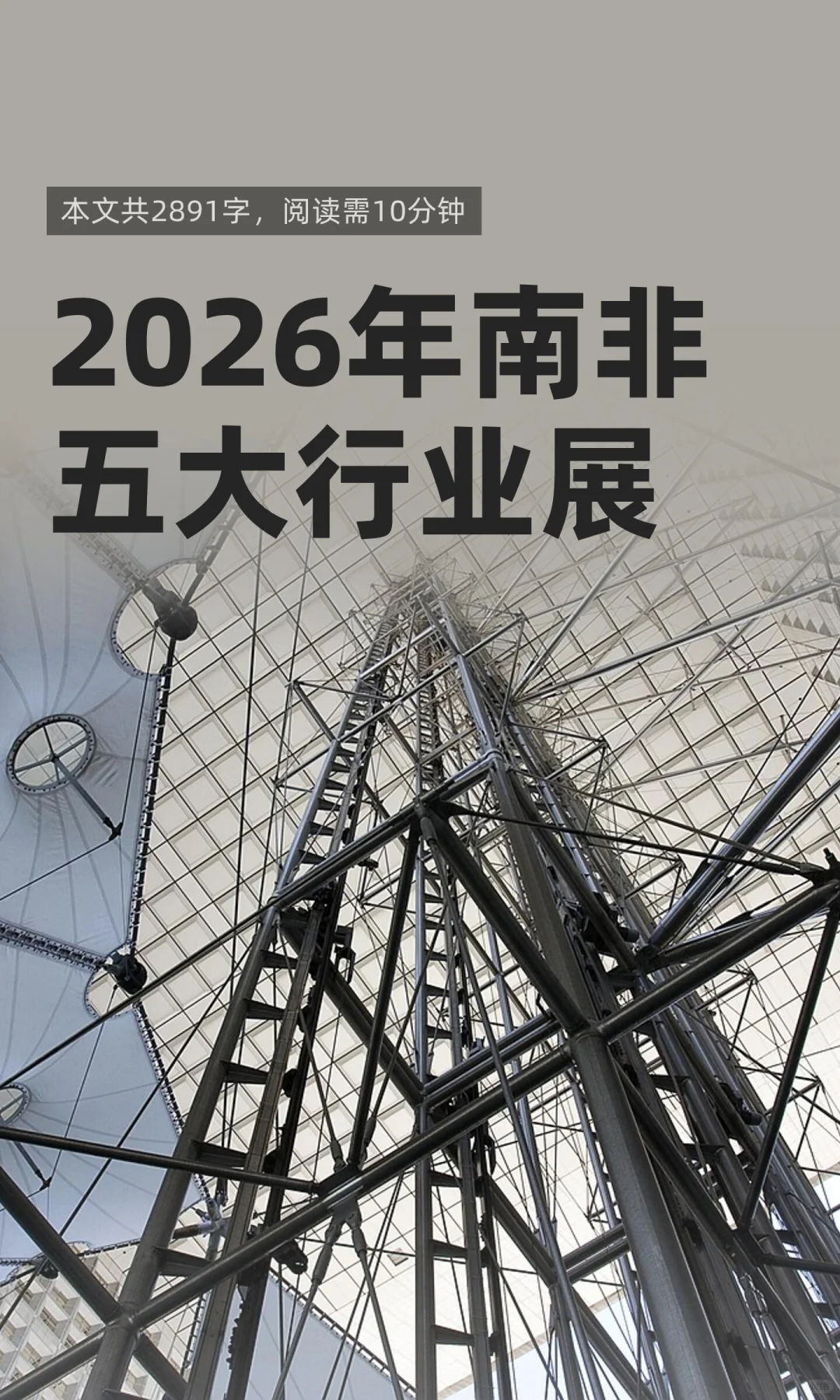 2026年南非五大行业展