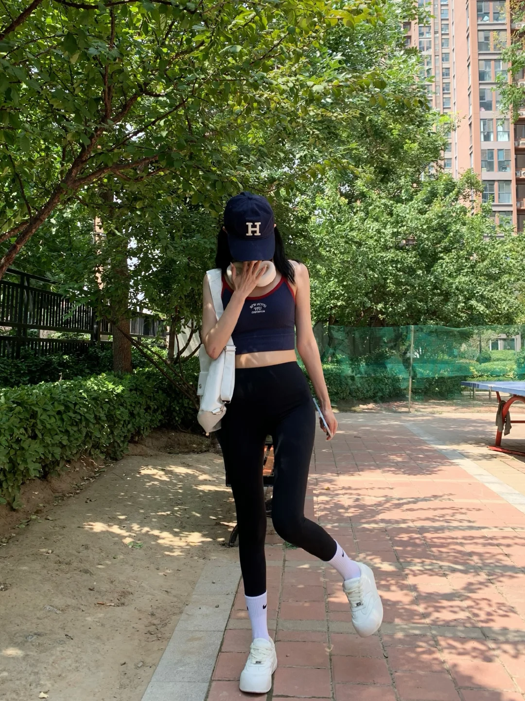 OOTD I 运动穿搭瑜伽背心+瑜伽裤绝啦！