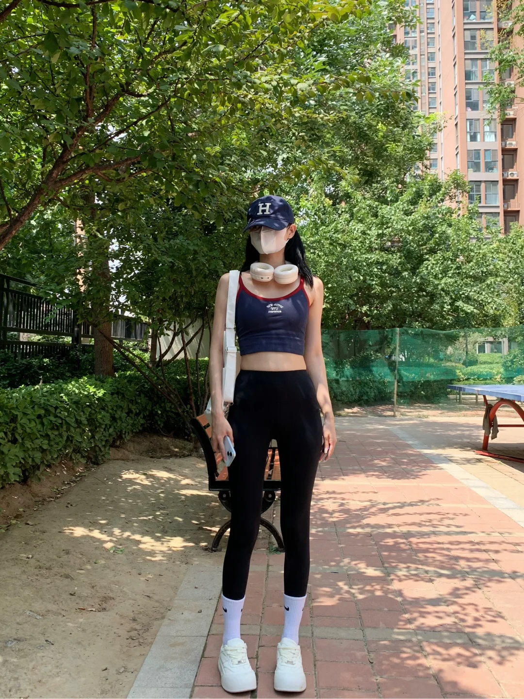 OOTD I 运动穿搭瑜伽背心+瑜伽裤绝啦！