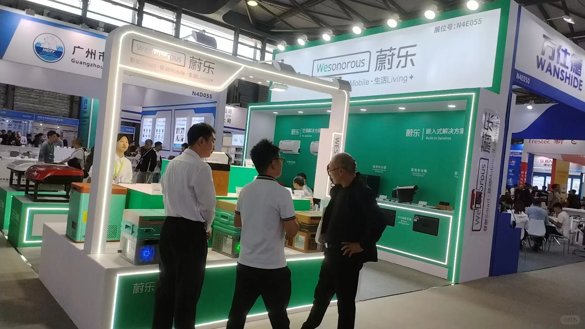 上海国家会展中心木结构特展快展展位搭建