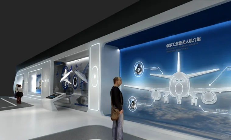 不止硬核科技这个航天展厅用光影造了片宇宙