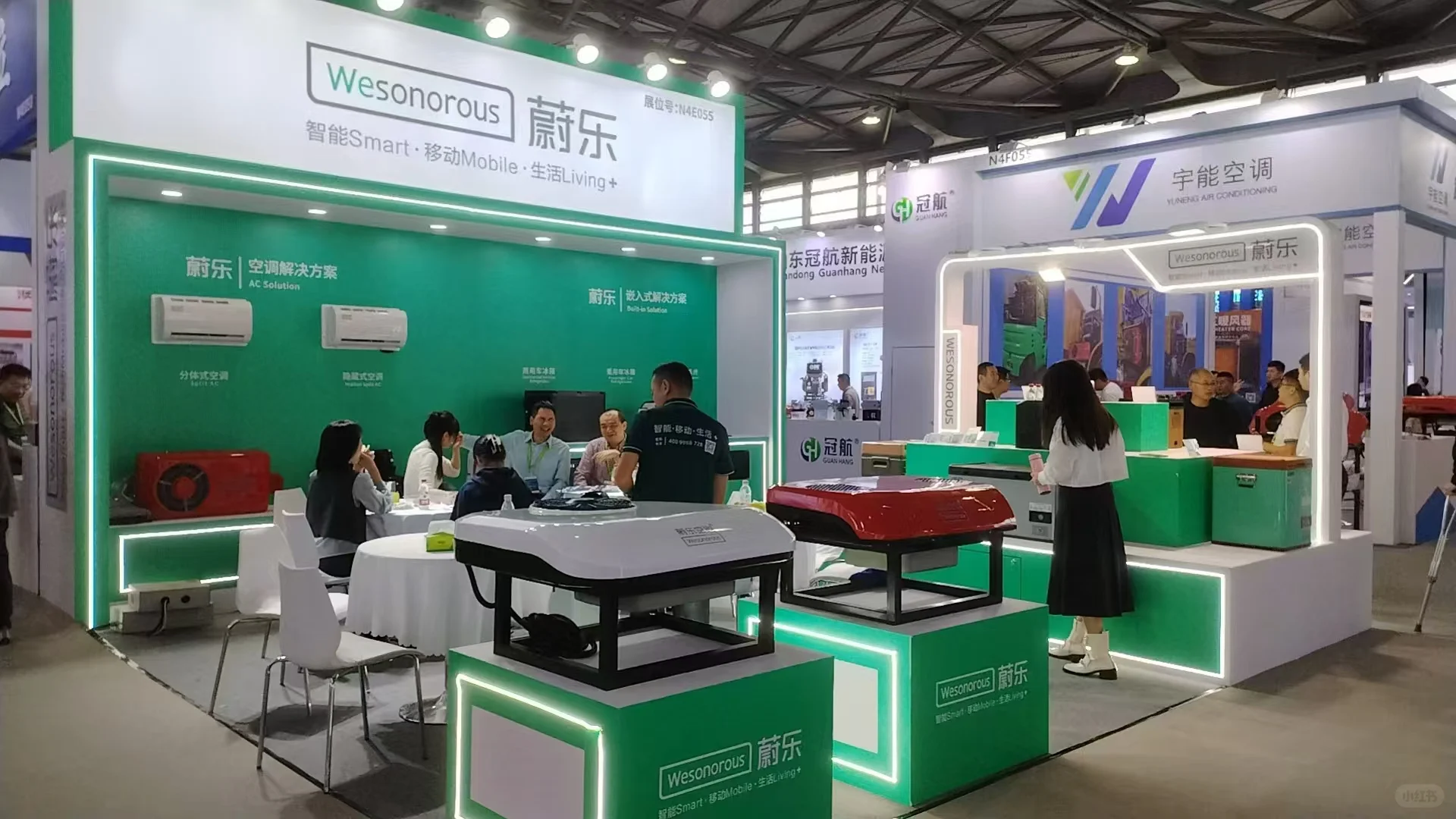 上海国家会展中心木结构特展快展展位搭建