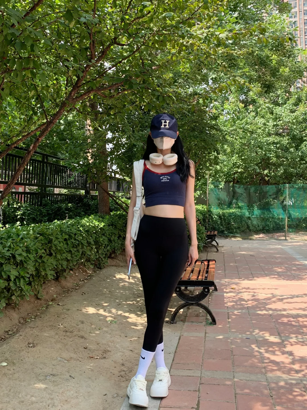 OOTD I 运动穿搭瑜伽背心+瑜伽裤绝啦！