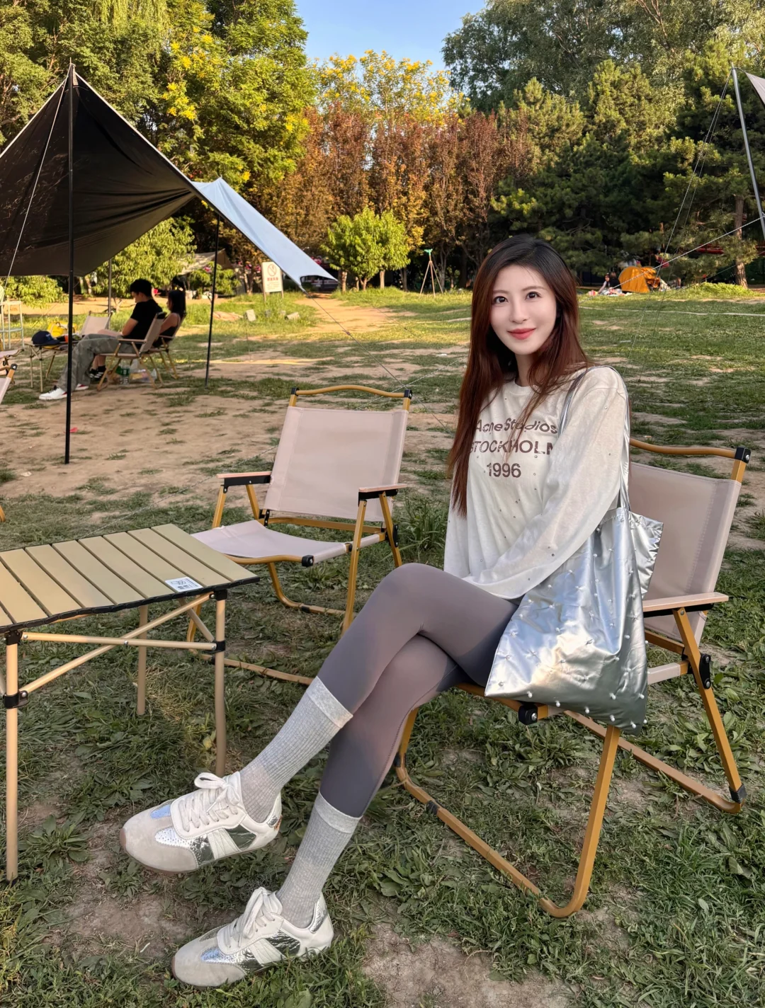 朝阳公园拍照? 170/48kg 夏日leggings穿搭