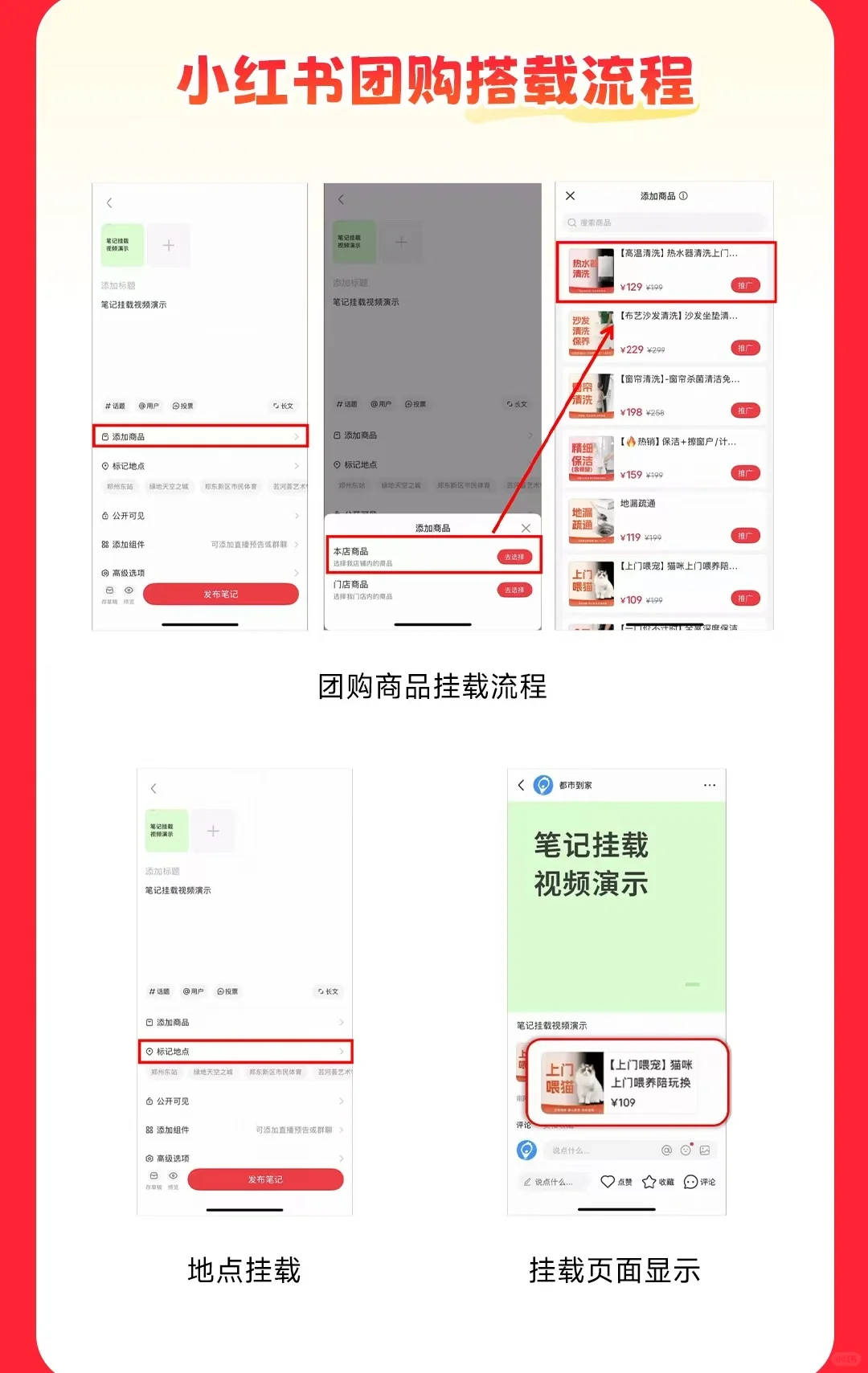 什么是小红书团购？几张图告诉你