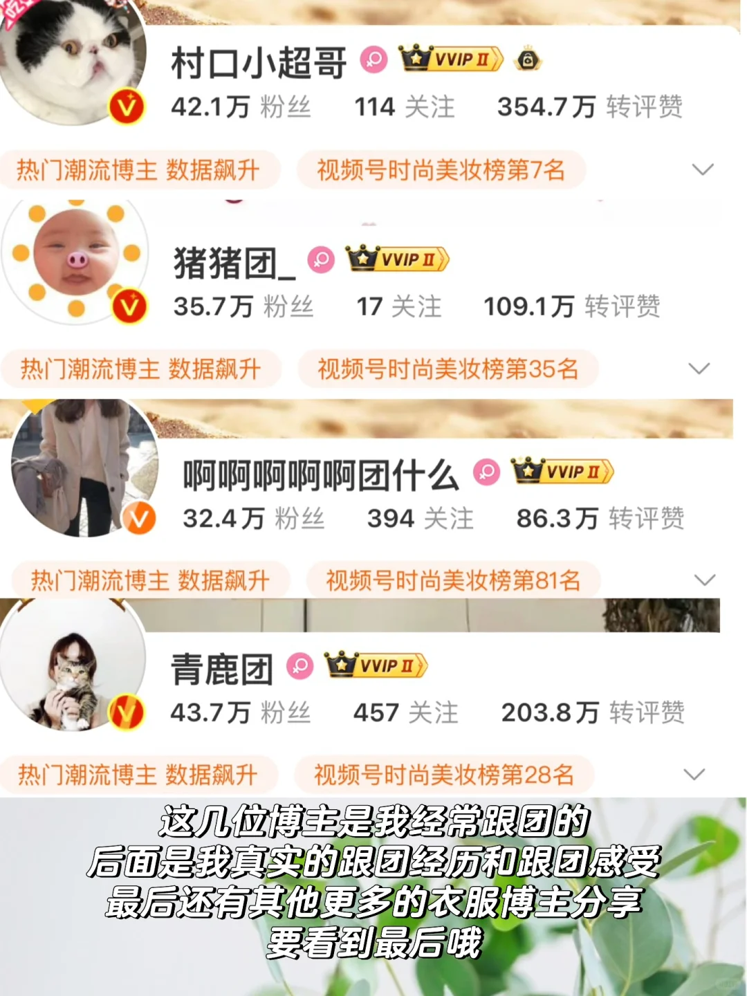 省钱作战之靠谱的衣服博主推荐