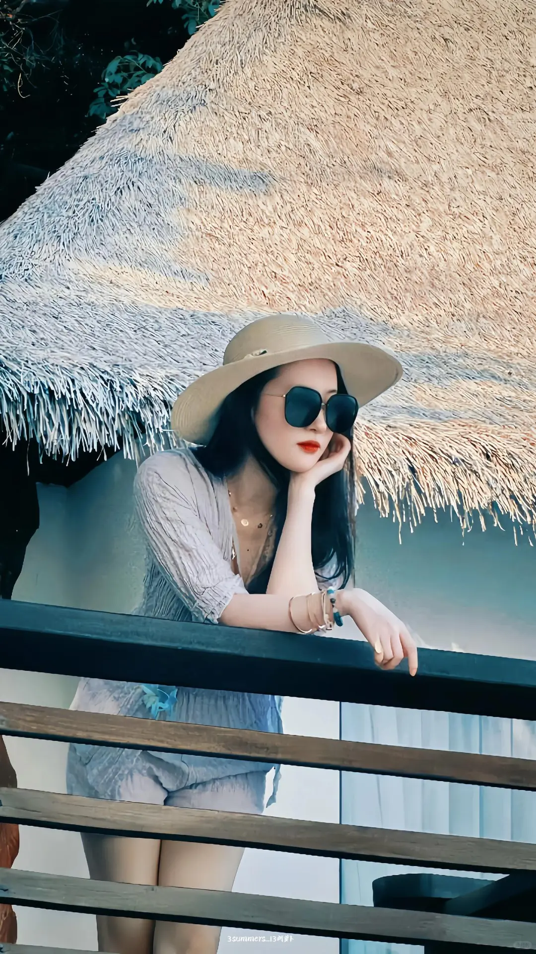 刘亦菲最新海边超美壁纸