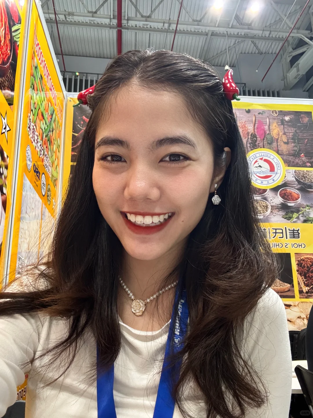 食品展是我参加过最开心的展会，因为