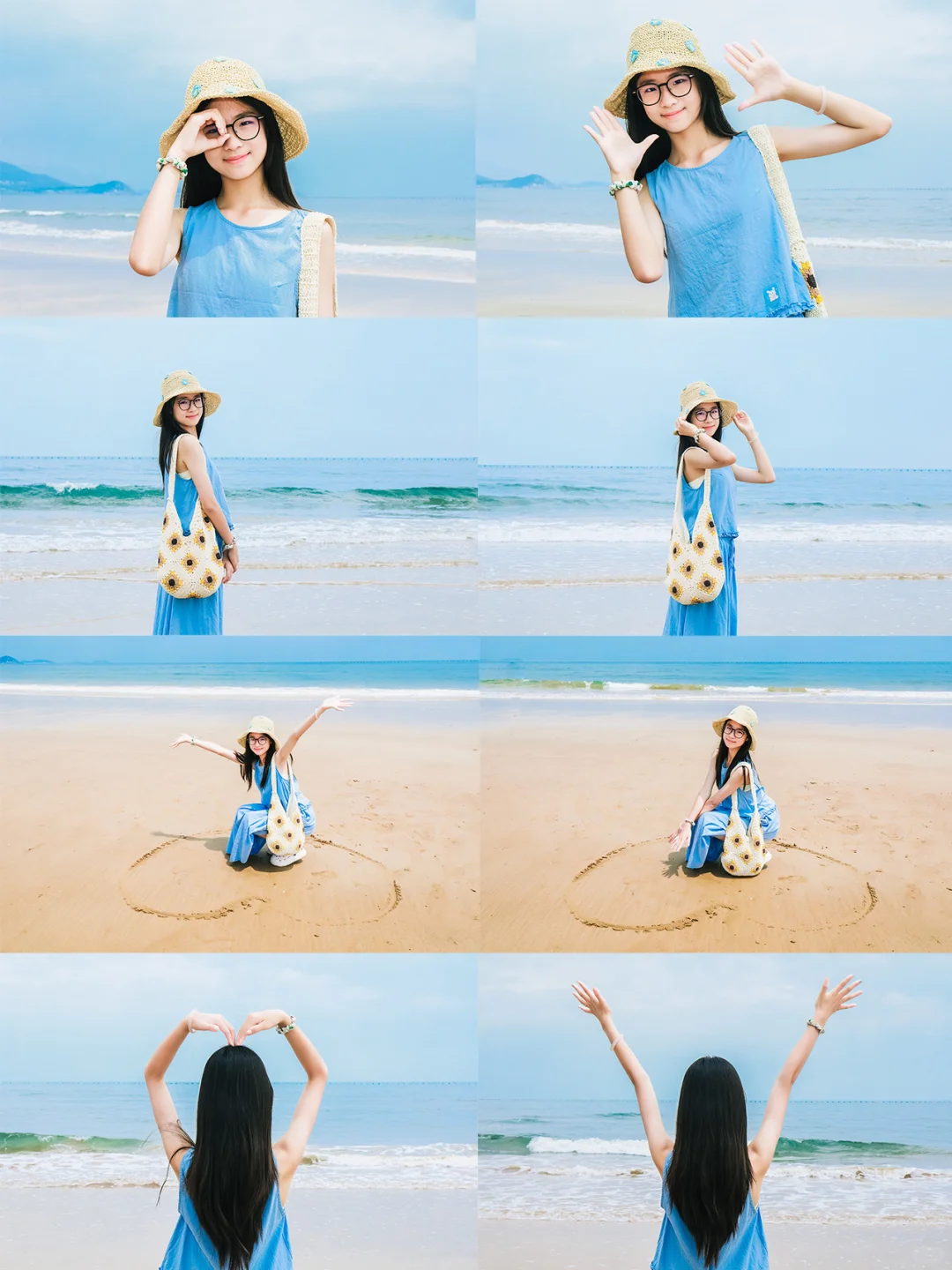 海边拍照姿势pose，想出片快收藏❤