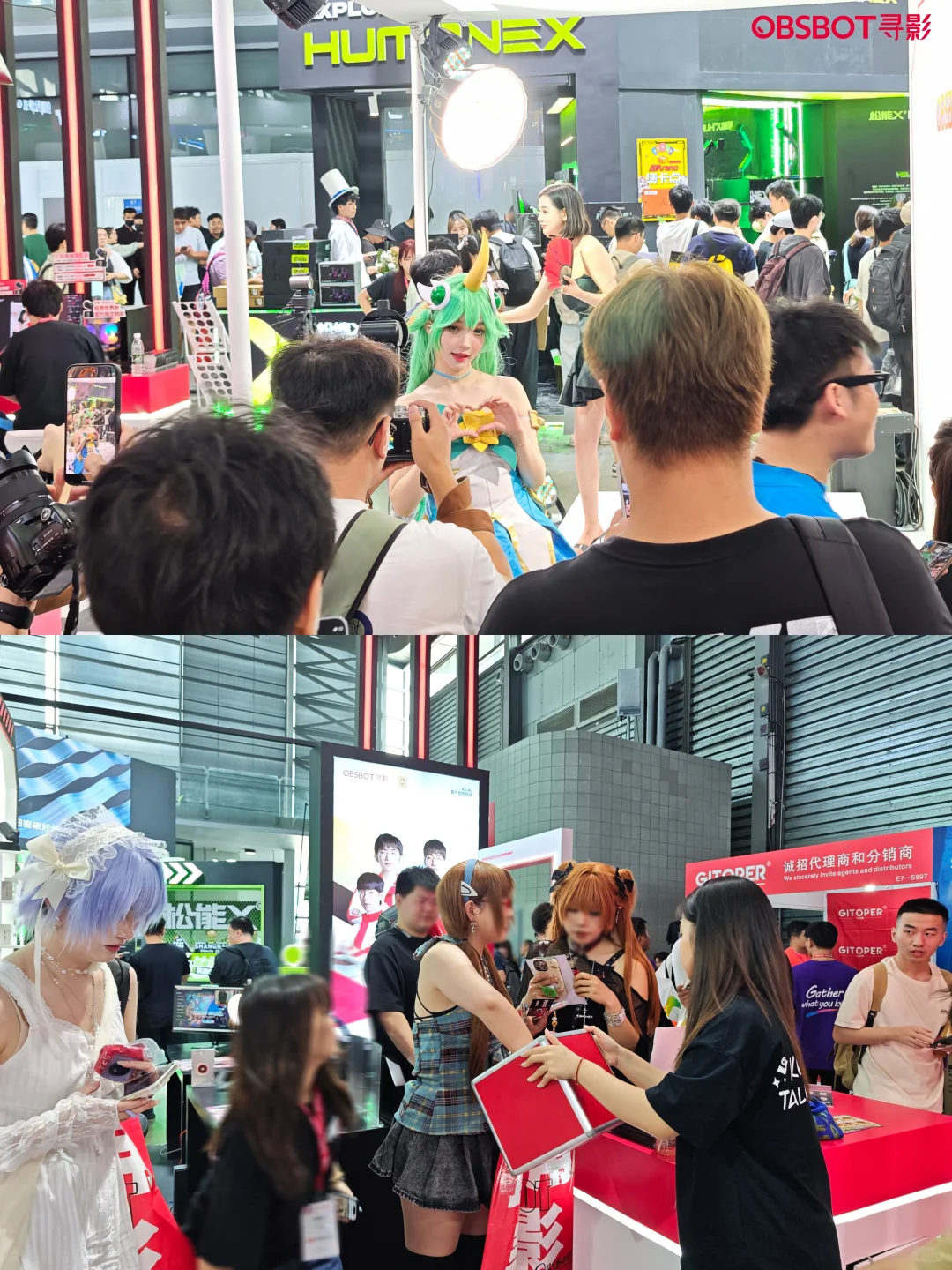 上海CJ展会现场?和最喜欢的战队合影啦！