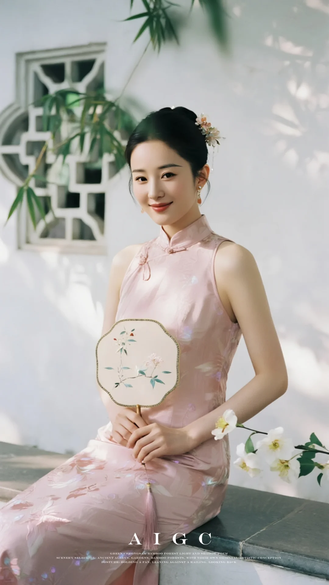 ?花非花雾非雾｜粉旗袍里藏着的温柔哲学