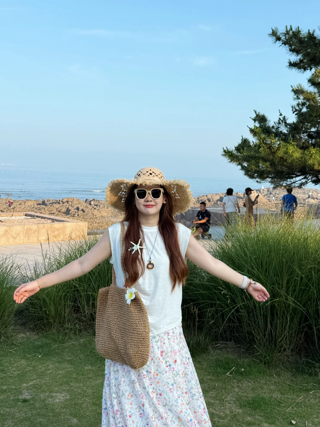 微胖穿搭|?啊啊海边的松弛感！好看又舒服～