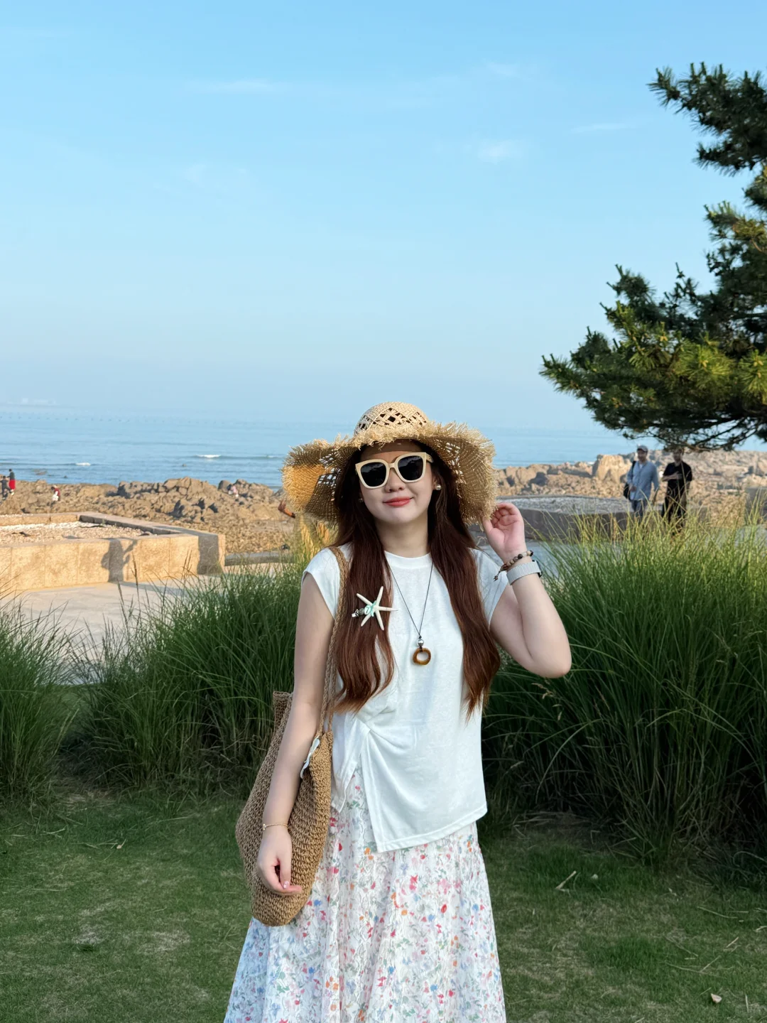 微胖穿搭|?啊啊海边的松弛感！好看又舒服～