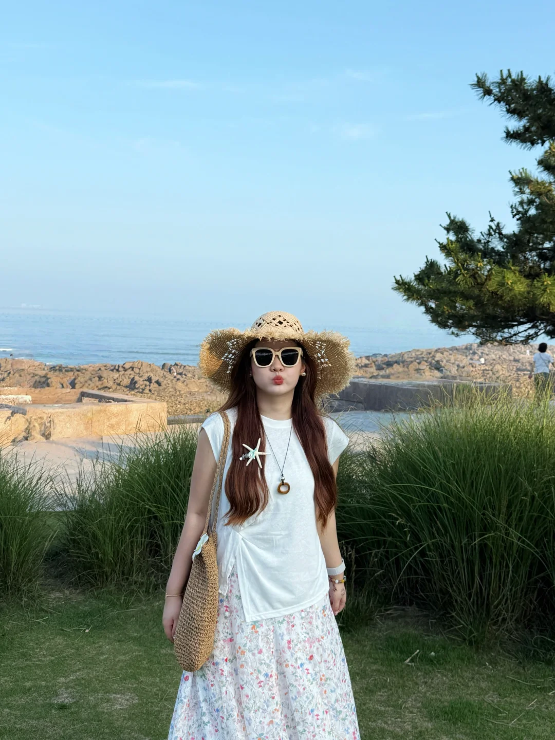 微胖穿搭|?啊啊海边的松弛感！好看又舒服～
