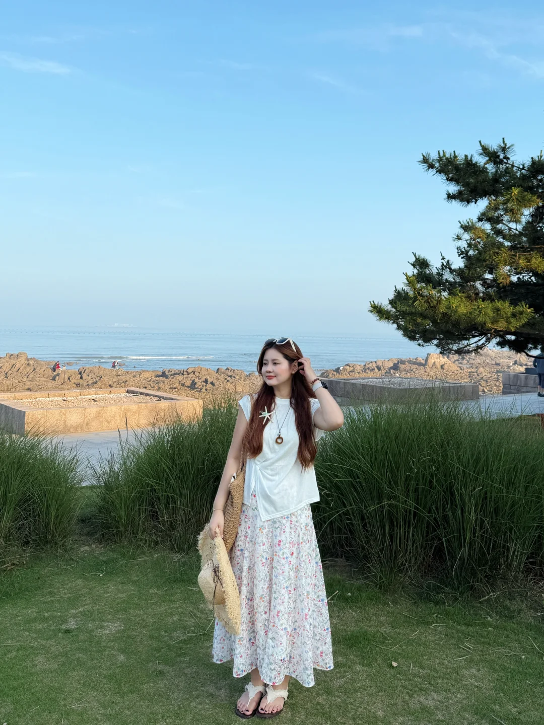 微胖穿搭|?啊啊海边的松弛感！好看又舒服～