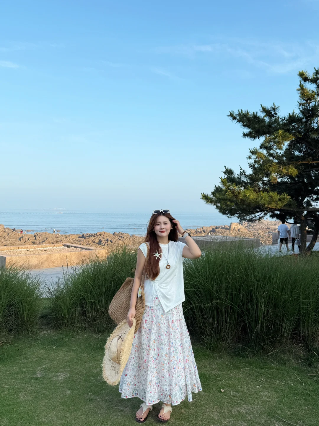 微胖穿搭|?啊啊海边的松弛感！好看又舒服～