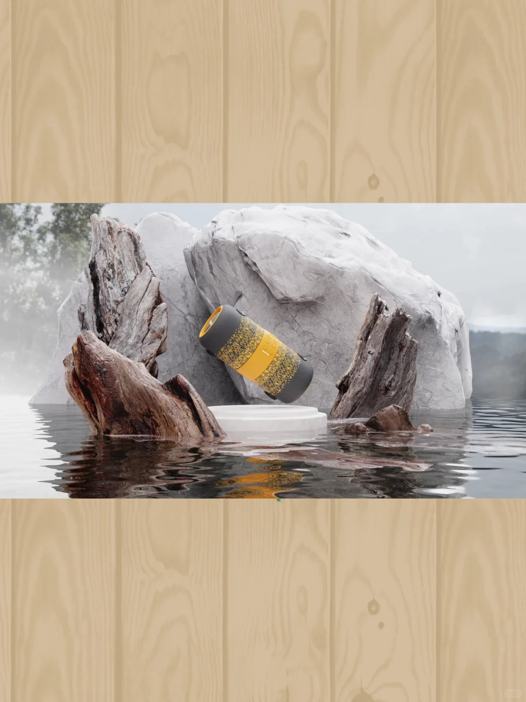 keyshot渲染场景素材极简电商通用展