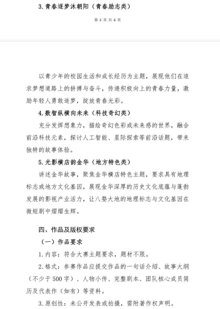 最高扶持500万，全国微短剧剧本大赛征稿