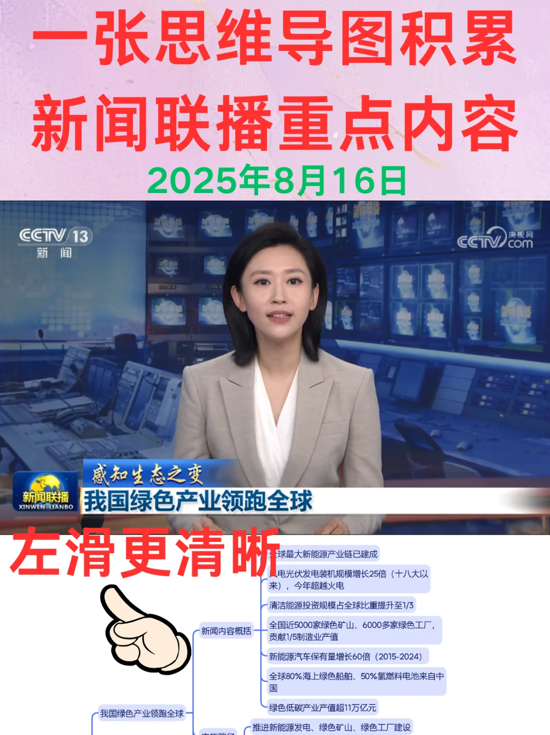 8月16日?我国绿色产业领跑全球，振奋❗