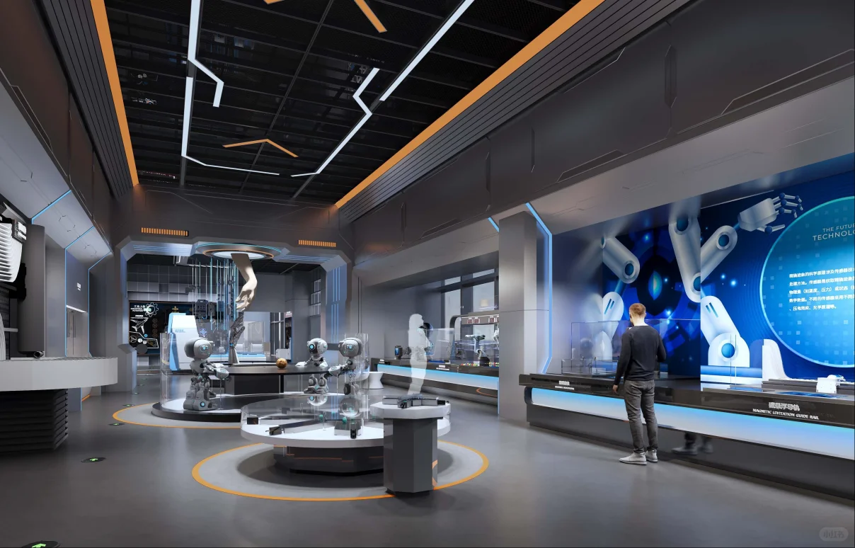 科技馆智能制造数字体验展厅设计